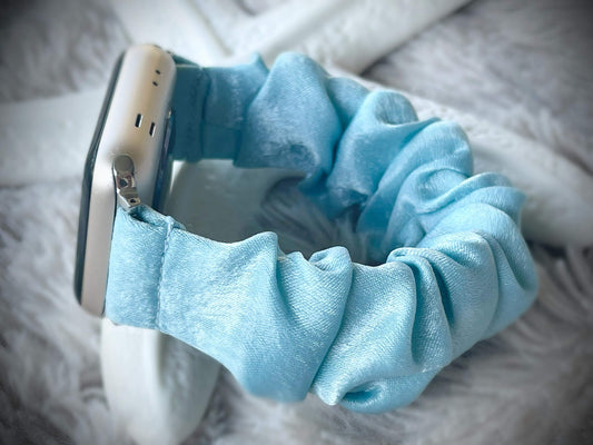 Cacha Scrunchie Band - Ice Blue