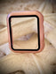 Cacha Watch Cover - Hard Metalic Pink with protector