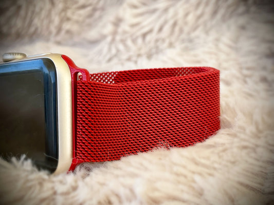 Cacha Milanese Loop Band - Red