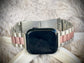 Cacha Link - Two tone Silver/Rose Pink