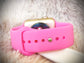 Cacha Silicone Band - Hot Pink