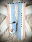 Cacha Silicone Design Band - Rainbow Pastel