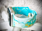 Cacha Silicone Design Band - Blue Marble