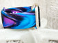 Cacha Silicone Design Band - Blue/Purple Splash