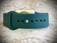 Cacha Silicone Band - Forest Green