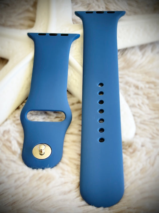 Cacha Silicone Band - Marine Blue