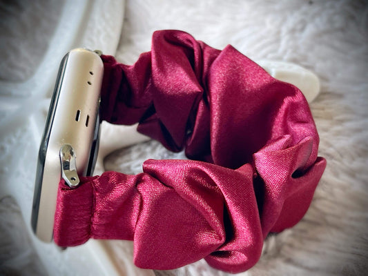 Cacha Scrunchie Band - Maroon