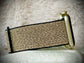 Cacha Nylon Loop Band - Gold shimmer