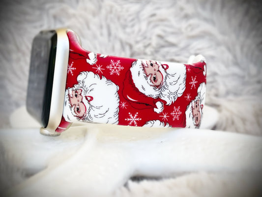 Cacha Silicone Christmas Band - Santa