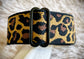Cacha Nylon Loop Band - Leopard Brown/Black